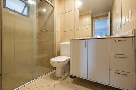 Studio para alugar com 36m², 1 quarto e sem vaga Studio para alugar com 36m², 1 quarto e sem vagaBanheiro