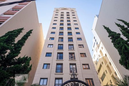 Studio para alugar com 36m², 1 quarto e sem vaga Studio para alugar com 36m², 1 quarto e sem vagaFachada