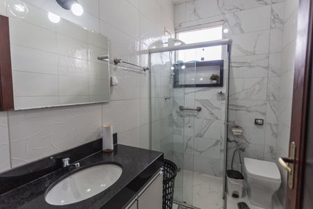 Banheiro Social de apartamento à venda com 3 quartos, 78m² em Renascença, Belo Horizonte