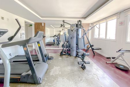 Apartamento para alugar com 32m², 1 quarto e sem vaga Apartamento para alugar com 32m², 1 quarto e sem vagaÁrea comum - Academia