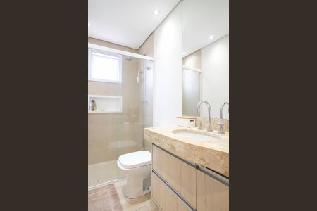 Apartamento à venda com 127m², 3 quartos e 3 vagasBanheiro da Suíte 1