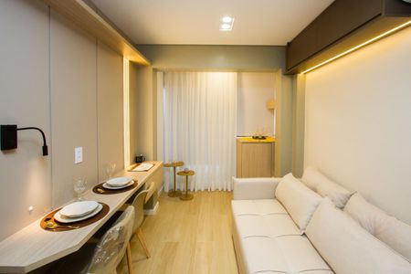 Studio para alugar com 31m², 1 quarto e sem vaga