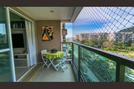 Varanda  de apartamento à venda com 2 quartos, 71m² em Recreio dos Bandeirantes, Rio de Janeiro