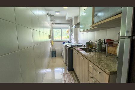 Cozinha e Área de Serviço  de apartamento à venda com 2 quartos, 71m² em Recreio dos Bandeirantes, Rio de Janeiro