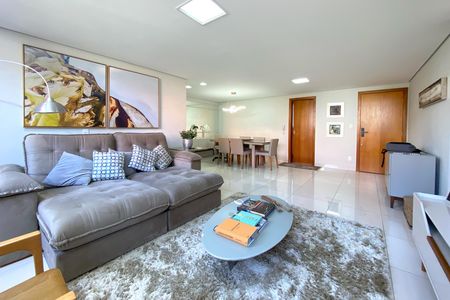 Sala de apartamento à venda com 3 quartos, 104m² em Buritis, Belo Horizonte