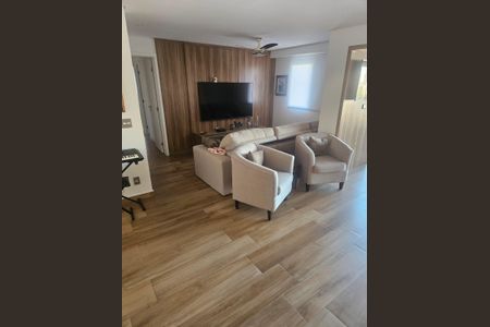 Sala de apartamento à venda com 3 quartos, 123m² em Chácara Califórnia, São Paulo