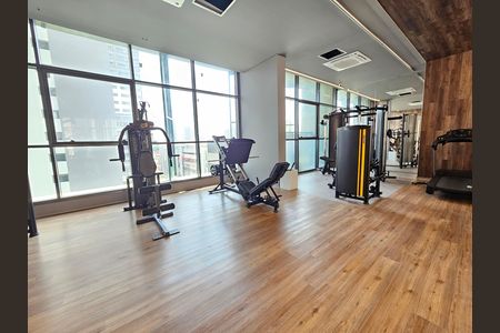 Apartamento para alugar com 27m², 1 quarto e sem vaga Apartamento para alugar com 27m², 1 quarto e sem vagaAcademia