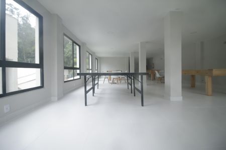 Apartamento à venda com 44m², 2 quartos e sem vagaSalão de jogos