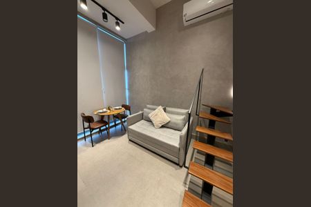 Studio à venda com 38m², 1 quarto e sem vaga Studio à venda com 38m², 1 quarto e sem vagaSala