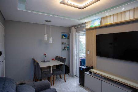 Sala de apartamento à venda com 2 quartos, 48m² em Centro, Diadema