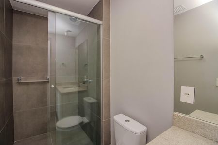 Apartamento para alugar com 62m², 2 quartos e 1 vaga Apartamento para alugar com 62m², 2 quartos e 1 vagaBanheiro da Suíte