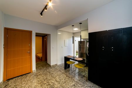 Sala de apartamento para alugar com 1 quarto, 70m² em Funcionários, Belo Horizonte