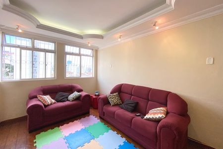 Sala de apartamento à venda com 4 quartos, 119m² em União, Belo Horizonte