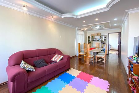 Sala de apartamento à venda com 4 quartos, 119m² em União, Belo Horizonte