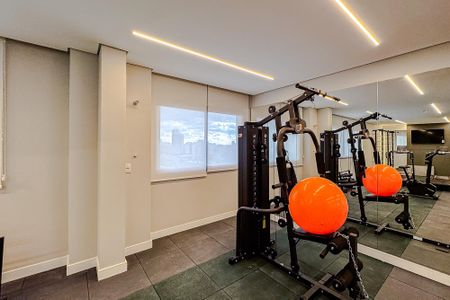Apartamento para alugar com 42m², 2 quartos e 1 vaga Apartamento para alugar com 42m², 2 quartos e 1 vagaÁrea comum - Academia