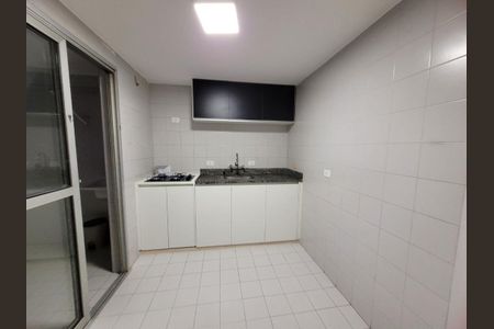 Cozinha de apartamento para alugar com 3 quartos, 147m² em Vila Mathias, Santos