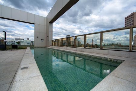 Apartamento para alugar com 38m², 1 quarto e 1 vaga Apartamento para alugar com 38m², 1 quarto e 1 vagaPISCINA