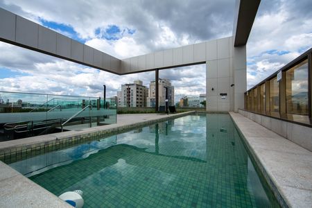 Apartamento para alugar com 38m², 1 quarto e 1 vaga Apartamento para alugar com 38m², 1 quarto e 1 vagaPISCINA