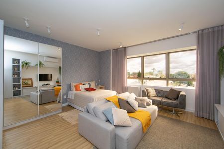 Apartamento para alugar com 38m², 1 quarto e 1 vaga Apartamento para alugar com 38m², 1 quarto e 1 vagaSALA/QUARTO