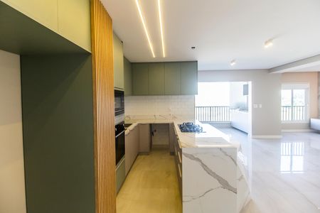 Cozinha de apartamento para alugar com 2 quartos, 110m² em Alphaville Empresarial, Barueri