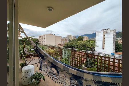 Varanda da Sala de apartamento para alugar com 1 quarto, 61m² em Grajaú, Rio de Janeiro