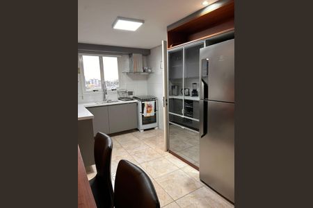Cozinha de apartamento para alugar com 3 quartos, 90m² em Salgado Filho, Gravataí
