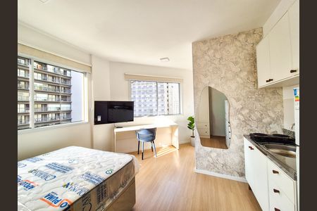 Studio para alugar com 18m², 1 quarto e sem vaga Studio para alugar com 18m², 1 quarto e sem vagaSala/Quarto