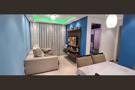 Sala  de apartamento à venda com 2 quartos, 65m² em Nova Petrópolis, São Bernardo do Campo