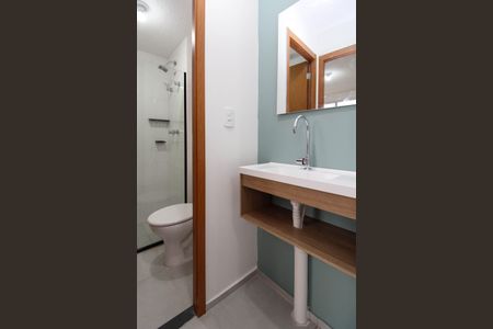 Apartamento para alugar com 38m², 2 quartos e sem vaga Apartamento para alugar com 38m², 2 quartos e sem vagaBanheiro