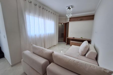Sala  de apartamento à venda com 2 quartos, 76m² em Vila Floresta, Santo André