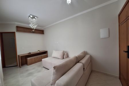Sala  de apartamento à venda com 2 quartos, 76m² em Vila Floresta, Santo André