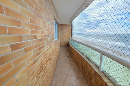 Varanda de apartamento para alugar com 2 quartos, 68m² em Guilhermina, Praia Grande
