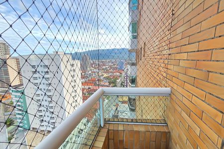 Varanda de apartamento para alugar com 2 quartos, 68m² em Guilhermina, Praia Grande