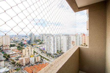 Varanda do quarto 1 de apartamento para alugar com 2 quartos, 64m² em Jardim Bela Vista, Santo André