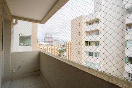 Varanda da sala de apartamento para alugar com 2 quartos, 64m² em Jardim Bela Vista, Santo André