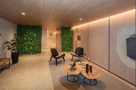 Apartamento à venda com 132m², 3 quartos e 2 vagasHall social