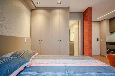 Apartamento para alugar com 24m², 1 quarto e sem vagaSala/Quarto