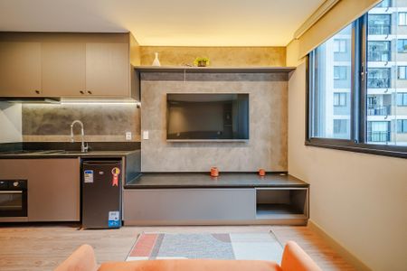 Apartamento para alugar com 24m², 1 quarto e sem vagaSala/Quarto
