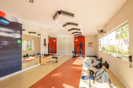Área comum - Academia de casa de condomínio para alugar com 2 quartos, 47m² em Piratininga, Osasco