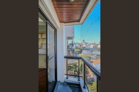 Varanda da sala de apartamento para alugar com 3 quartos, 110m² em Cerâmica, São Caetano do Sul