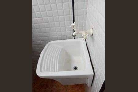 Área de serviço de apartamento para alugar com 1 quarto, 29m² em Cidade Ocian, Praia Grande