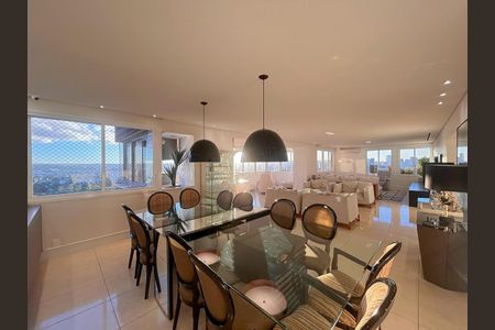 Sala de jantar de apartamento à venda com 4 quartos, 411m² em Jardim Belgica, São Paulo