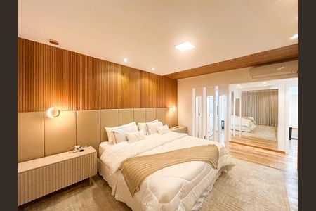 Apartamento à venda com 411m², 4 quartos e 3 vagas Apartamento à venda com 411m², 4 quartos e 3 vagasQuarto 1 - Suíte master 1