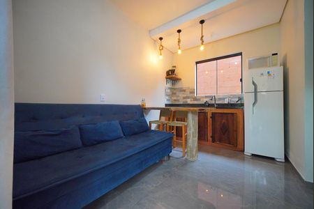 Sala/Cozinha de apartamento para alugar com 1 quarto, 50m² em São João do Rio Vermelho, Florianópolis