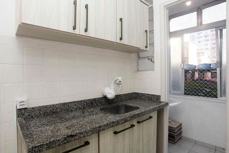 Cozinha + Área de Serviço de apartamento à venda com 1 quarto, 40m² em Centro Histórico, Porto Alegre