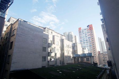 Sala Vista de apartamento à venda com 1 quarto, 40m² em Centro Histórico, Porto Alegre