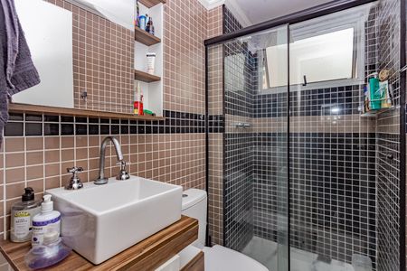 Apartamento para alugar com 48m², 2 quartos e 2 vagasBanheiro