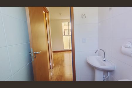 Banheiro  de apartamento para alugar com 2 quartos, 50m² em Chácaras Nova Suzano, Suzano