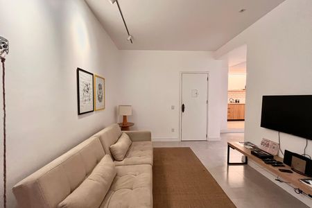 Sala  de apartamento para alugar com 1 quarto, 69m² em Copacabana, Rio de Janeiro