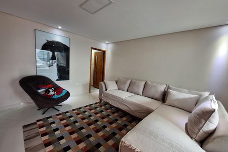Sala  de casa à venda com 3 quartos, 156m² em Vila Scarpelli, Santo André